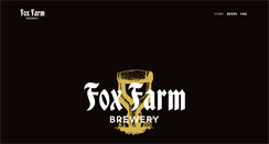 Desktop Screenshot of foxfarmbeer.com