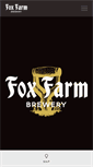 Mobile Screenshot of foxfarmbeer.com